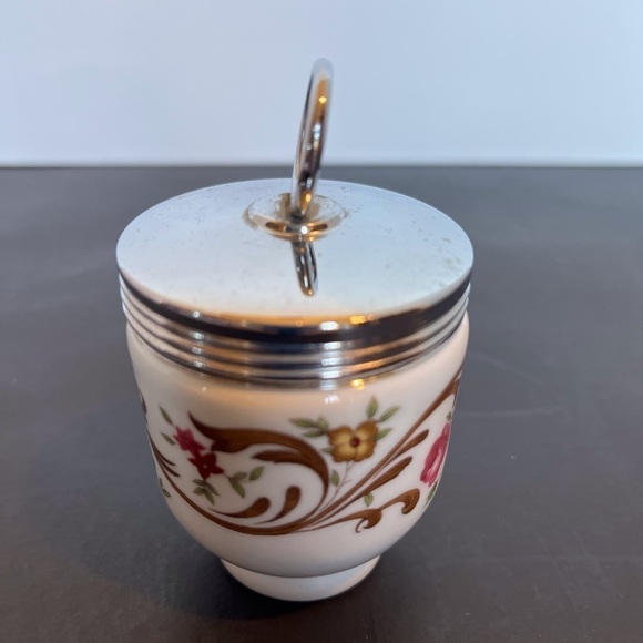 Royal Worcester Porcelain Egg Coddler Standard Size - Picture 4 of 10